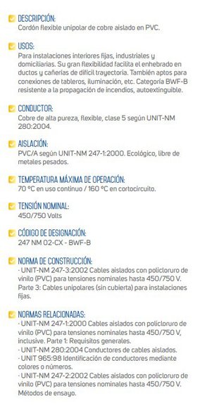 Imagen de ROLLO 100MTS CABLE 1MM MARRON UNIPOLAR